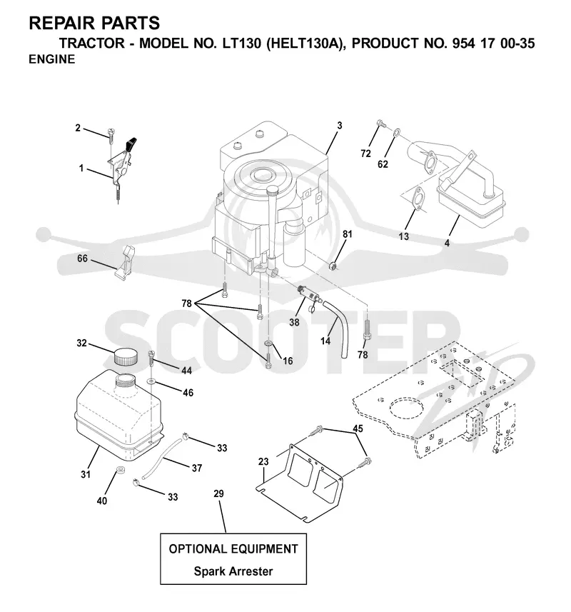 ENGINE & CUTTING EQUIPMENT