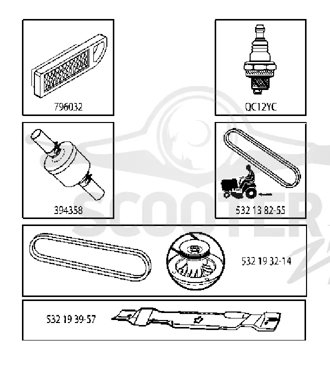 FREQUENTLY USED PARTS