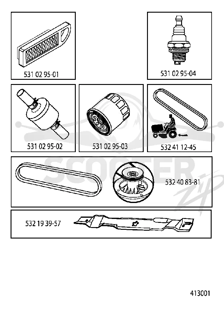 FREQUENTLY USED PARTS