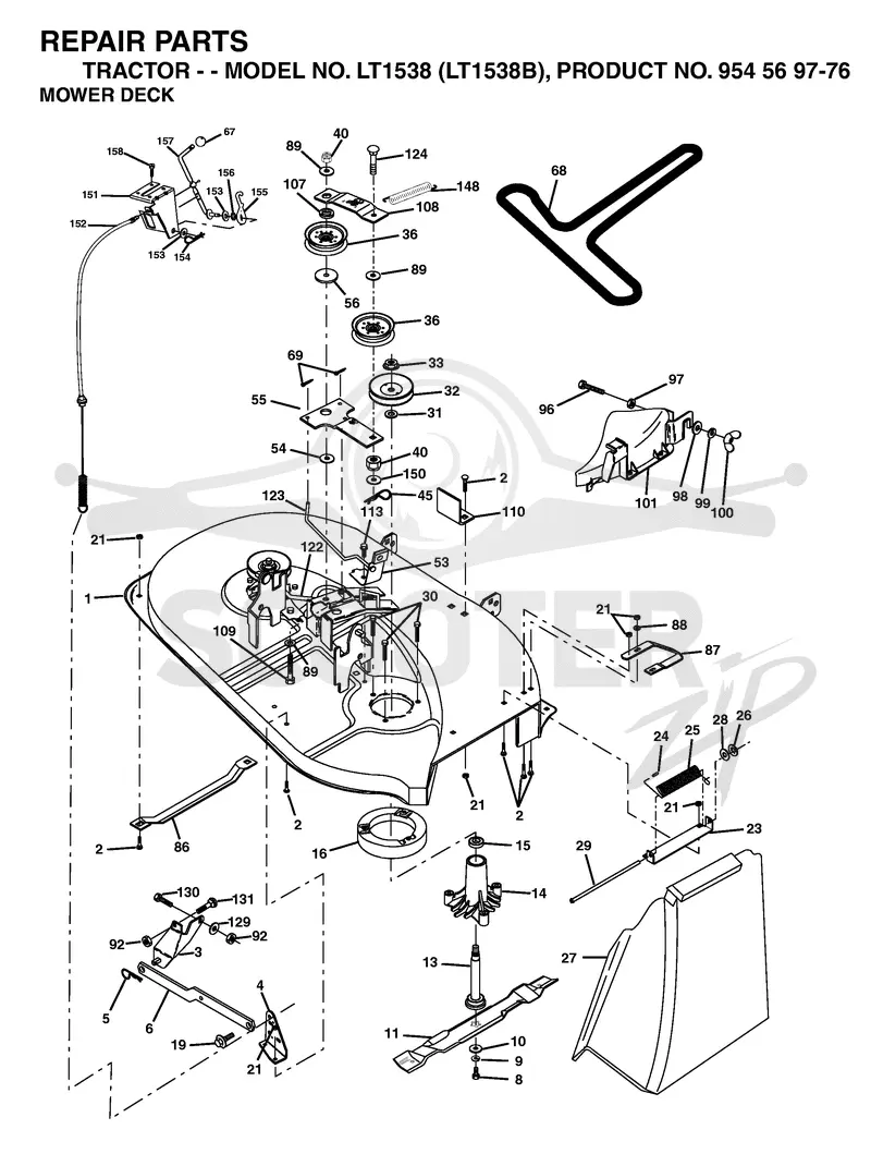 MOWER DECK / CUTTING DECK