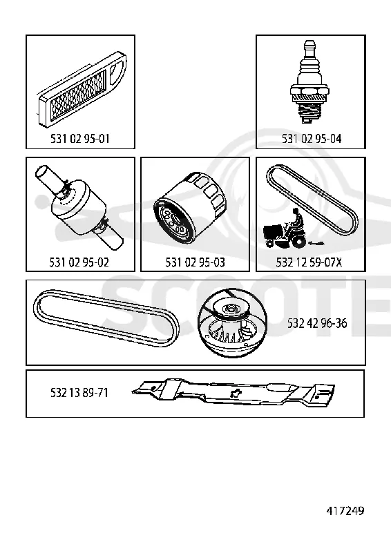 FREQUENTLY USED PARTS
