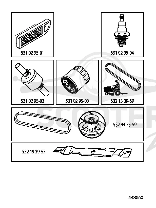 FREQUENTLY USED PARTS