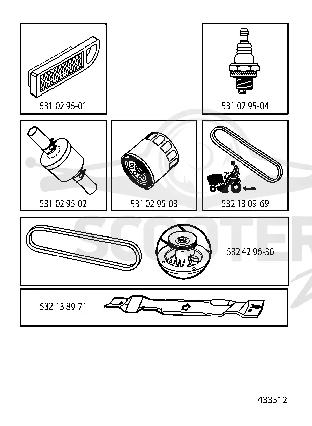 FREQUENTLY USED PARTS