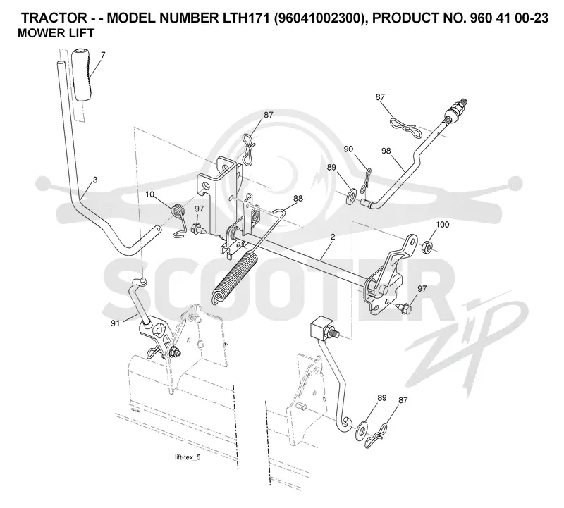 MOWER LIFT / DECK LIFT