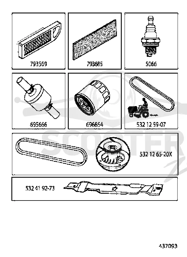 FREQUENTLY USED PARTS