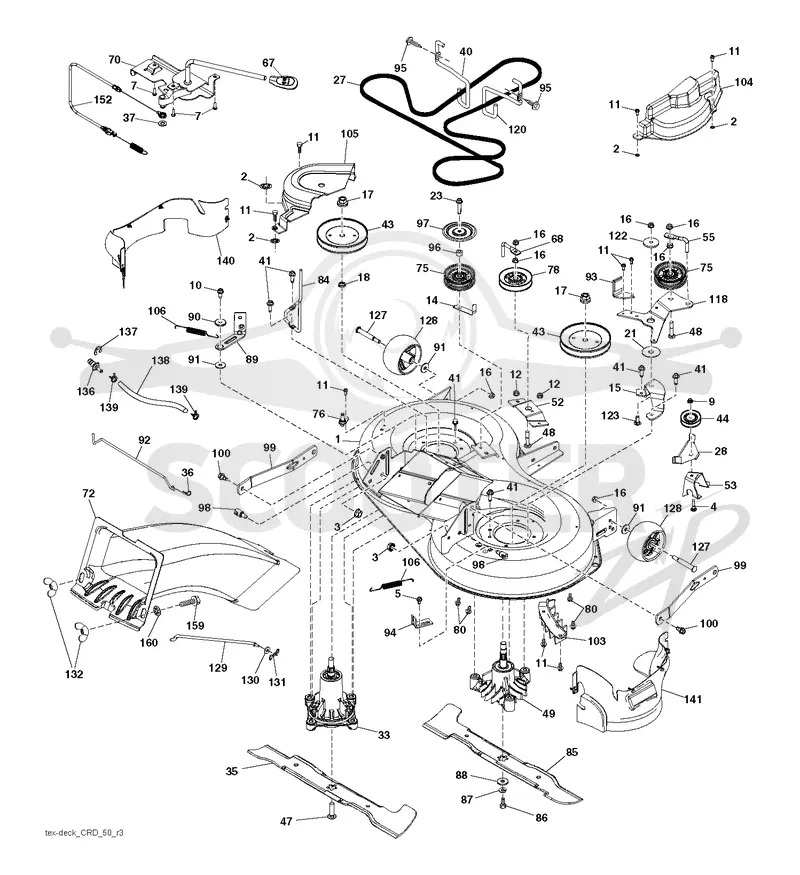 MOWER DECK / CUTTING DECK