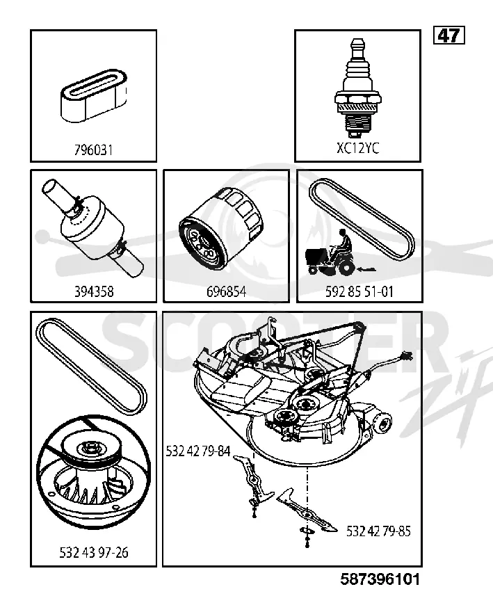 FREQUENTLY USED PARTS