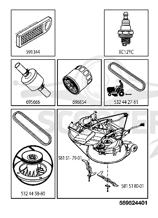 FREQUENTLY USED PARTS