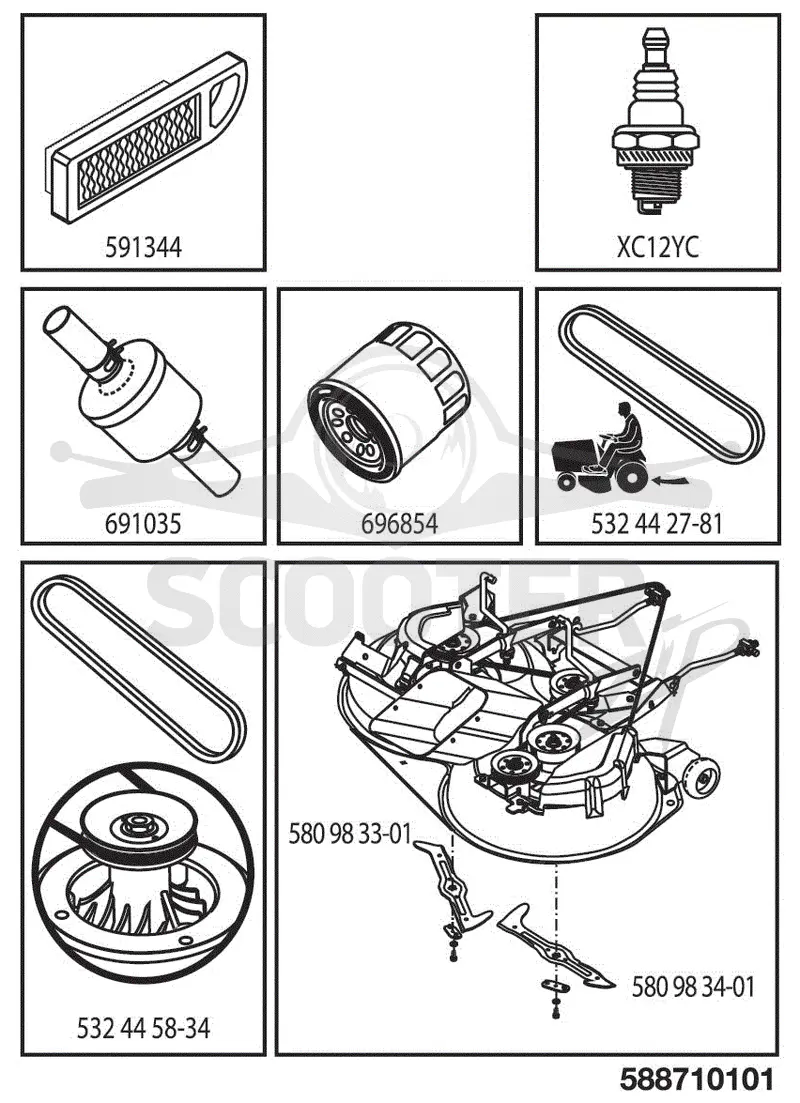 FREQUENTLY USED PARTS