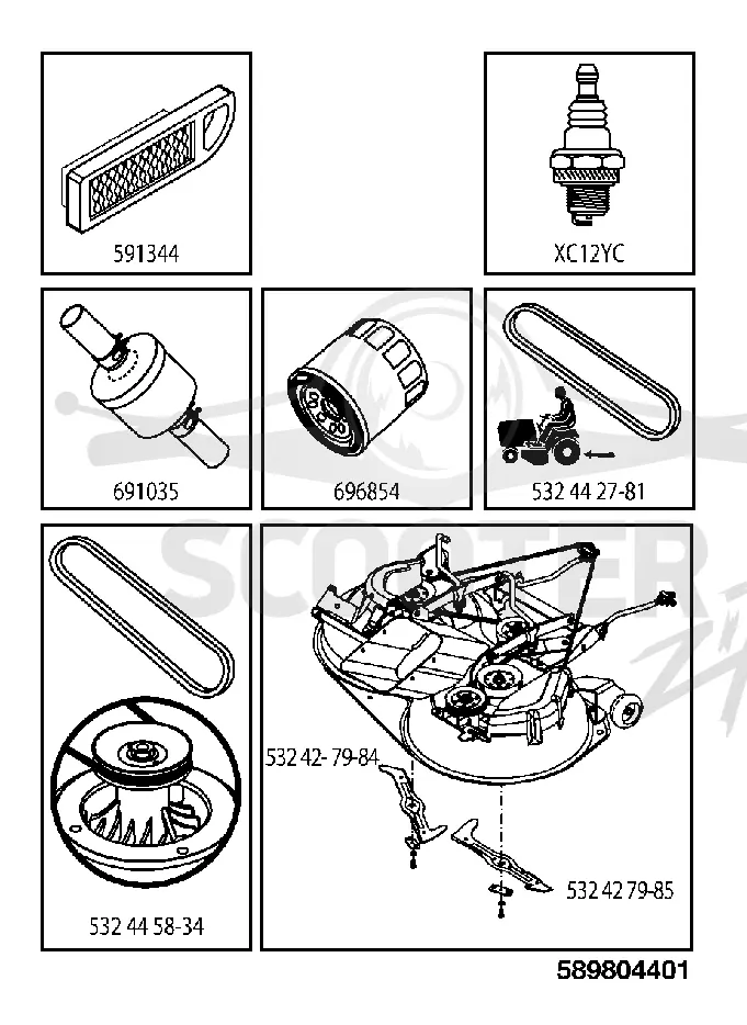 FREQUENTLY USED PARTS