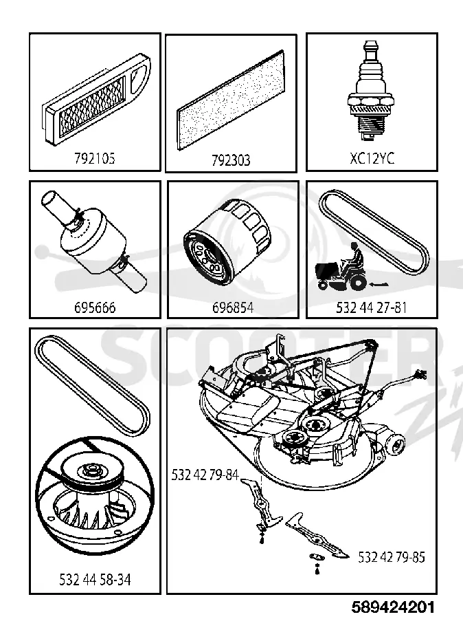 FREQUENTLY USED PARTS