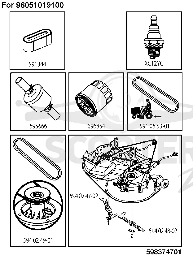 FREQUENTLY USED PARTS