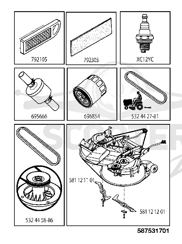 FREQUENTLY USED PARTS