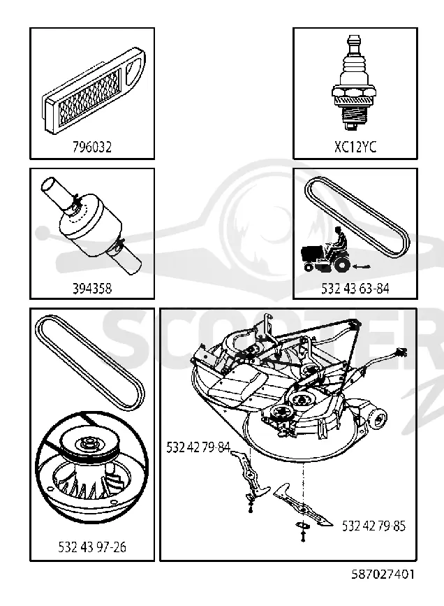 FREQUENTLY USED PARTS