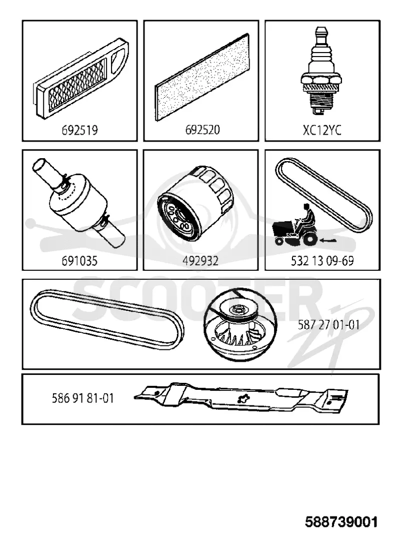 FREQUENTLY USED PARTS