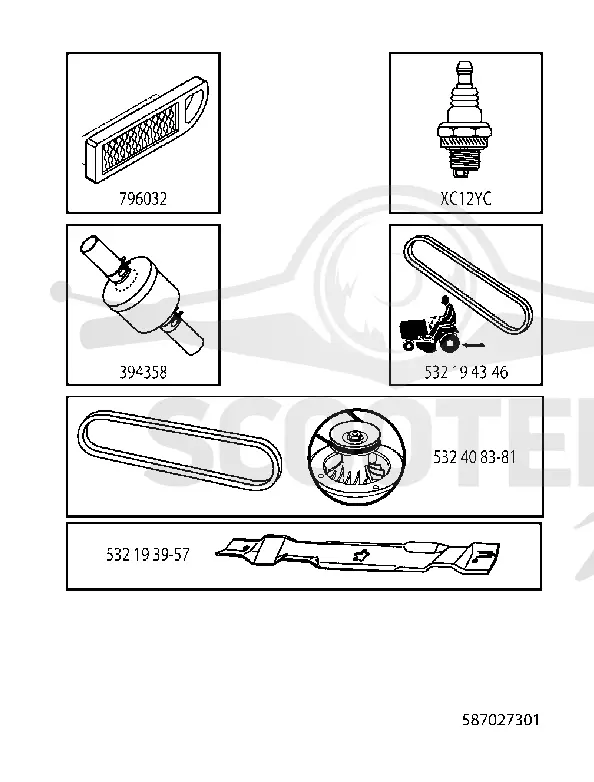 FREQUENTLY USED PARTS