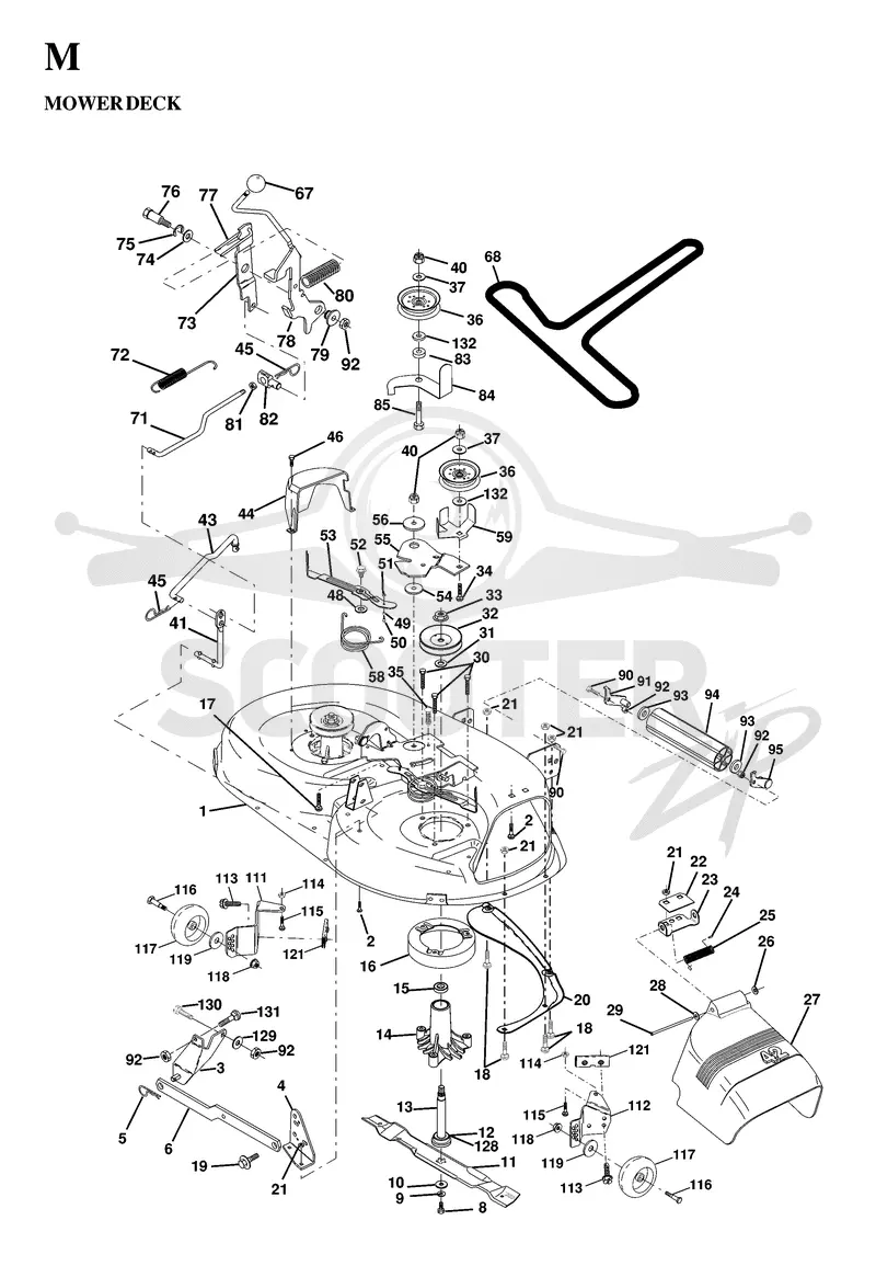 MOWER DECK / CUTTING DECK
