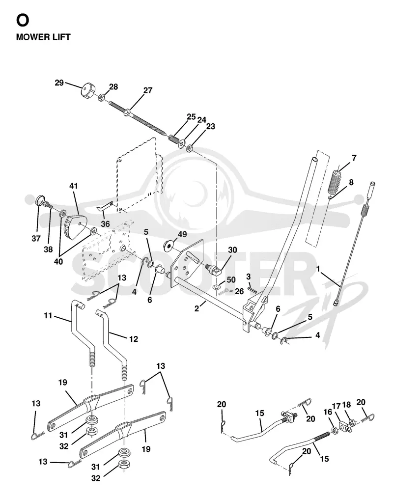 MOWER LIFT / DECK LIFT
