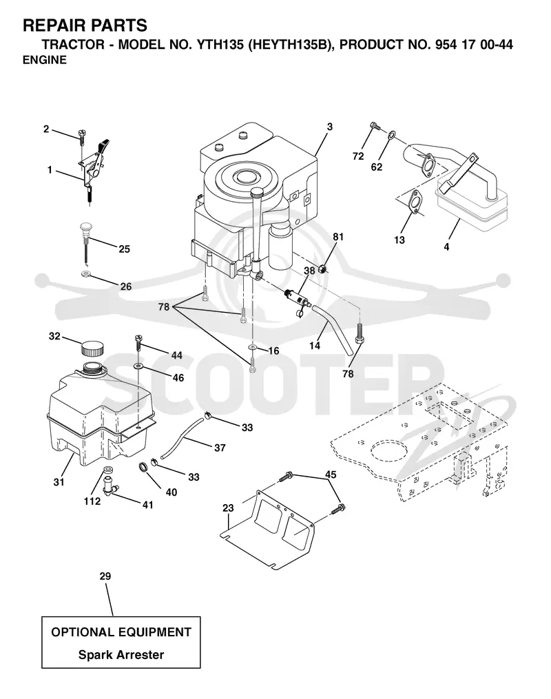 ENGINE & CUTTING EQUIPMENT