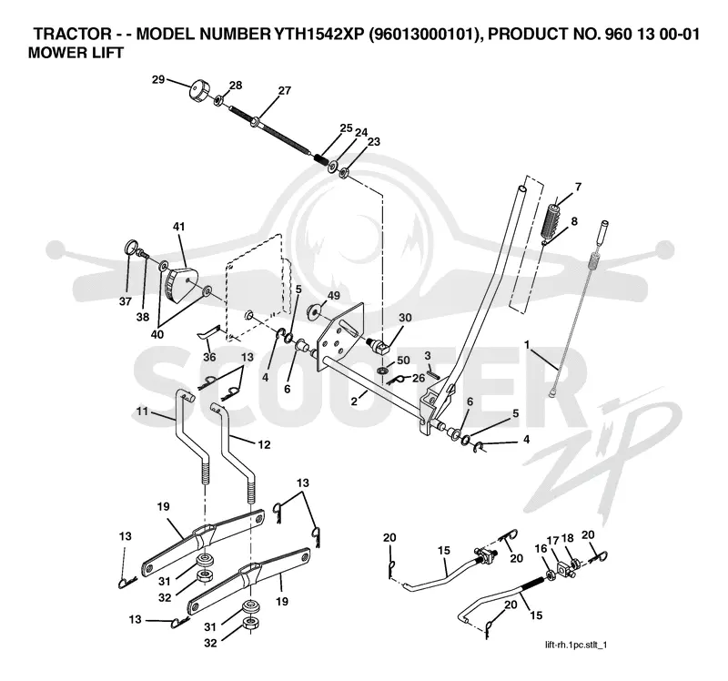 MOWER LIFT / DECK LIFT