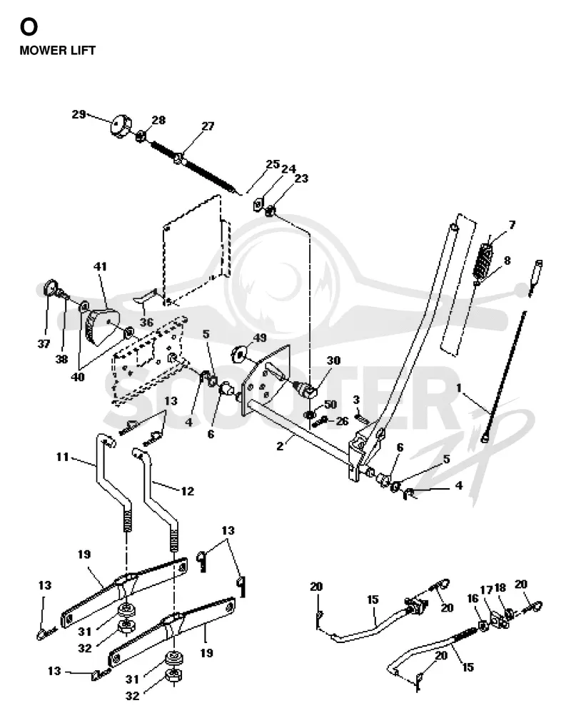 MOWER LIFT / DECK LIFT