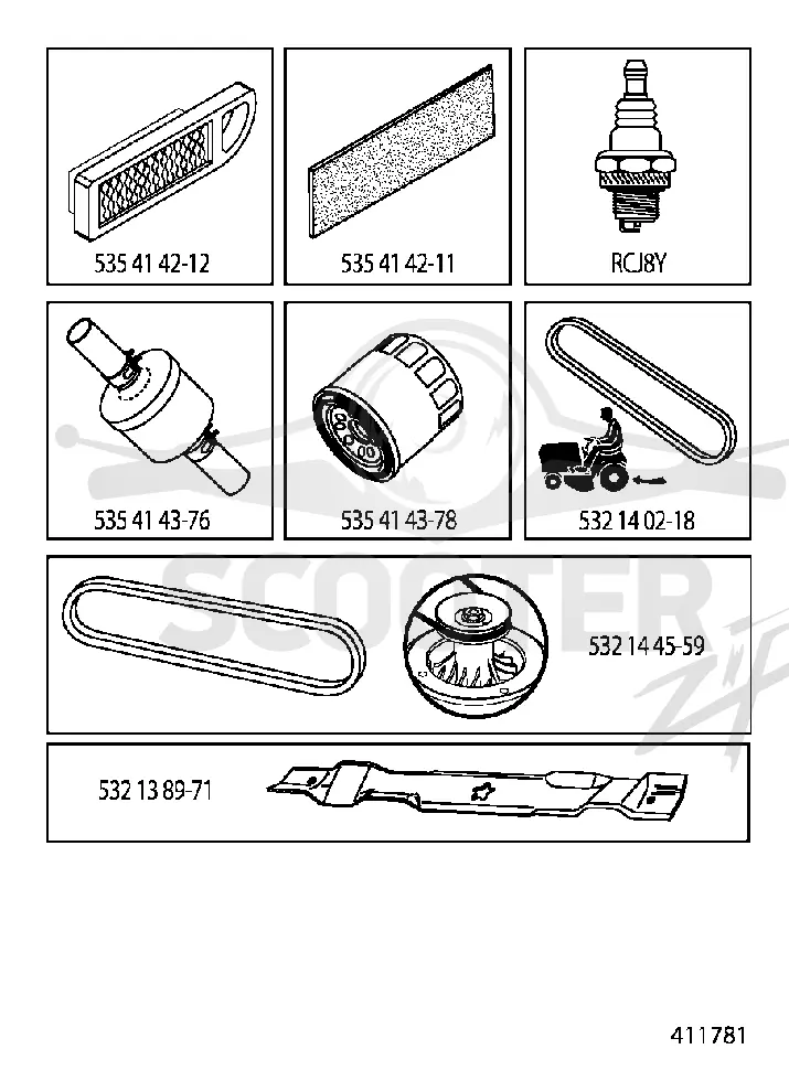 FREQUENTLY USED PARTS