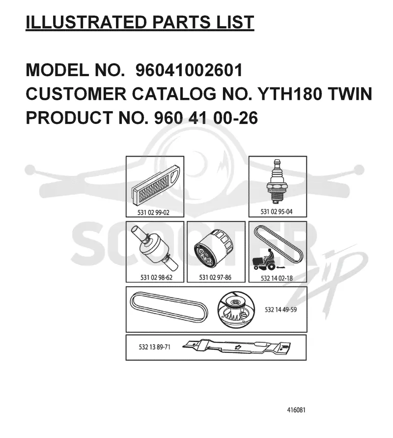FREQUENTLY USED PARTS
