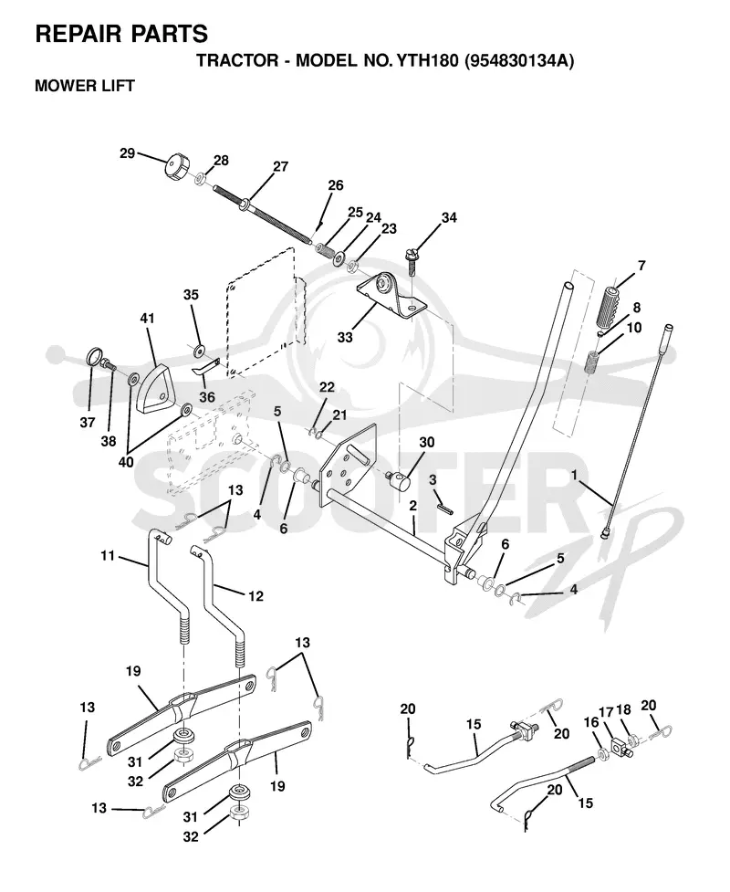 MOWER LIFT / DECK LIFT