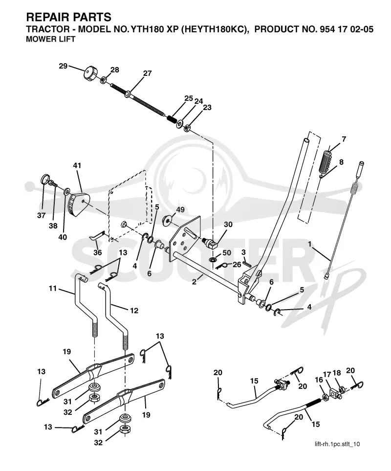 MOWER LIFT / DECK LIFT