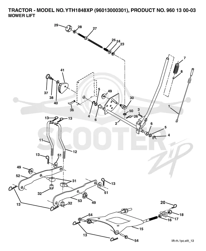 MOWER LIFT / DECK LIFT
