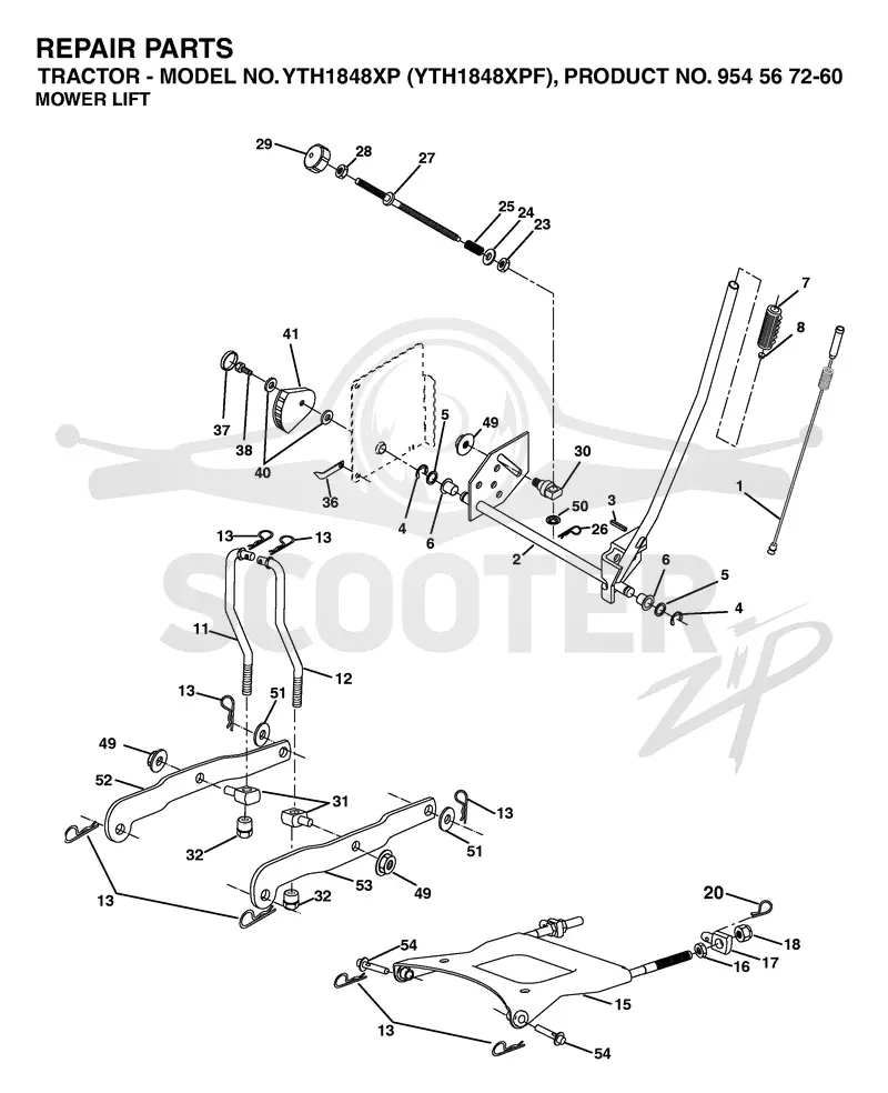 MOWER LIFT / DECK LIFT