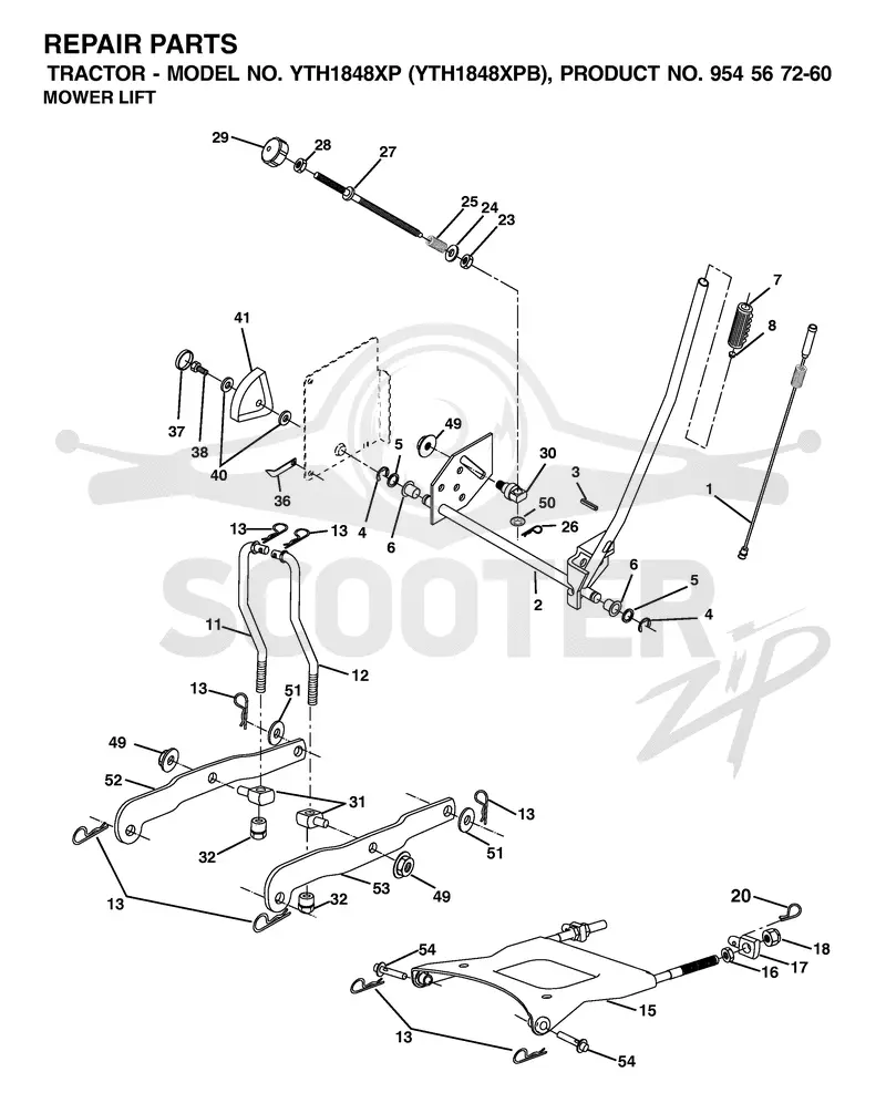 MOWER LIFT / DECK LIFT