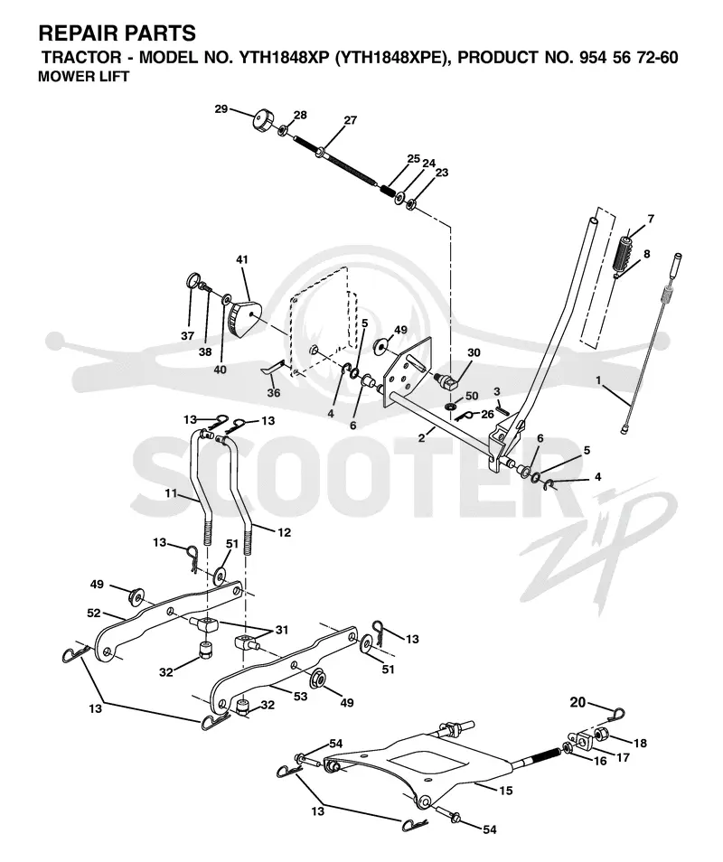 MOWER LIFT / DECK LIFT