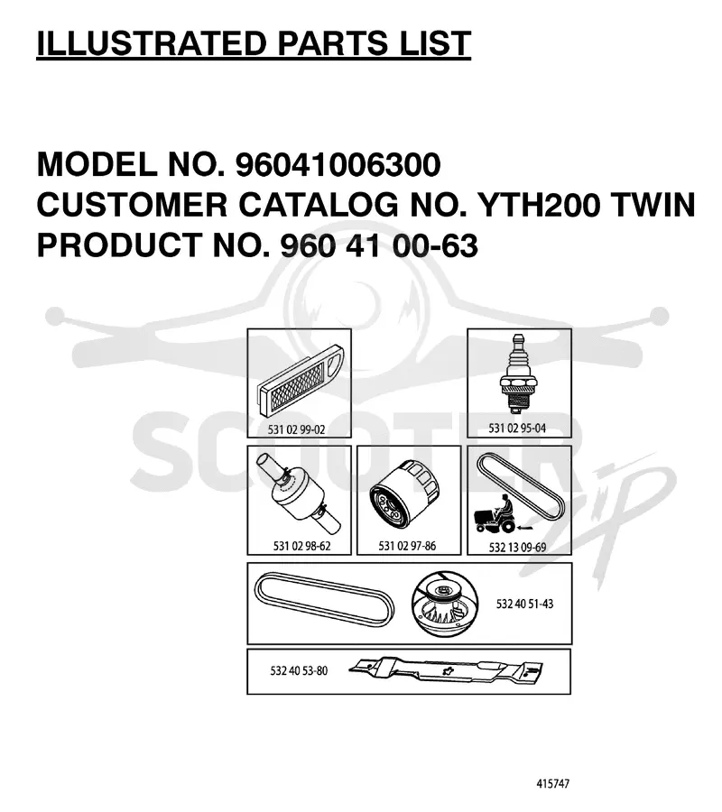 FREQUENTLY USED PARTS