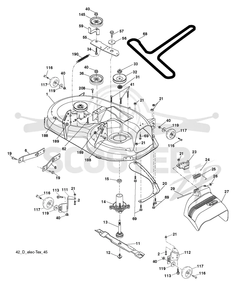 MOWER DECK / CUTTING DECK