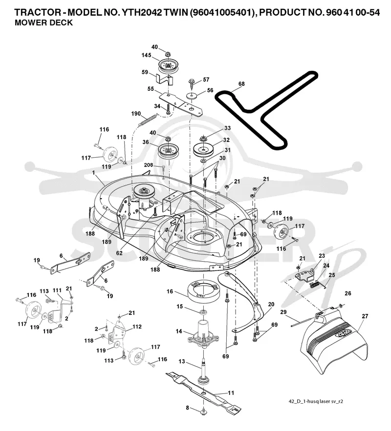MOWER DECK / CUTTING DECK