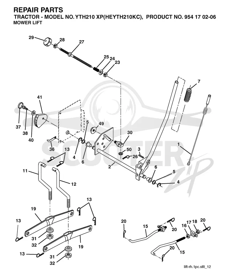 MOWER LIFT / DECK LIFT