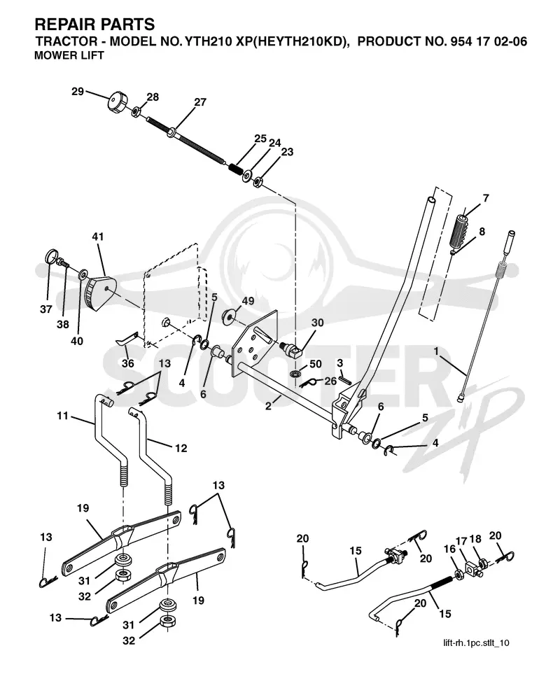 MOWER LIFT / DECK LIFT