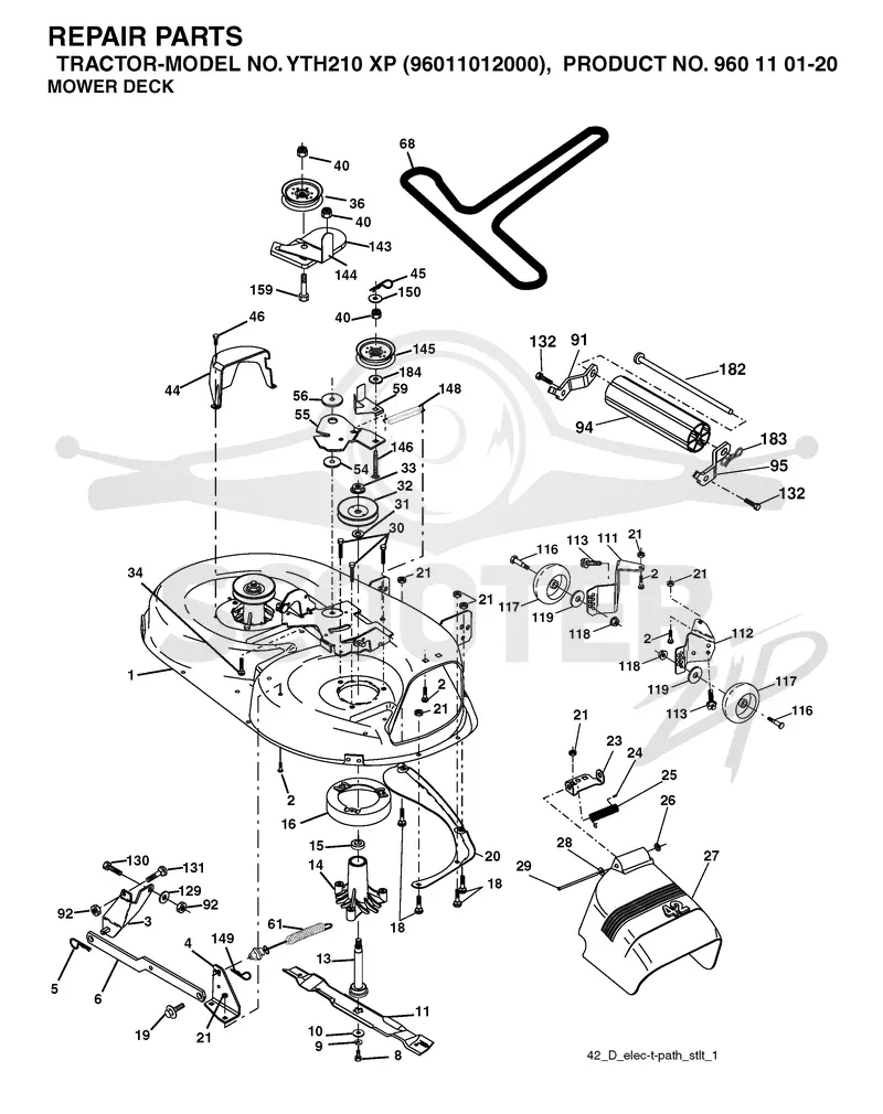 MOWER DECK / CUTTING DECK