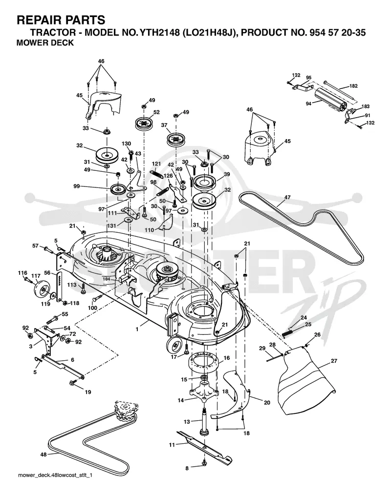 MOWER DECK / CUTTING DECK