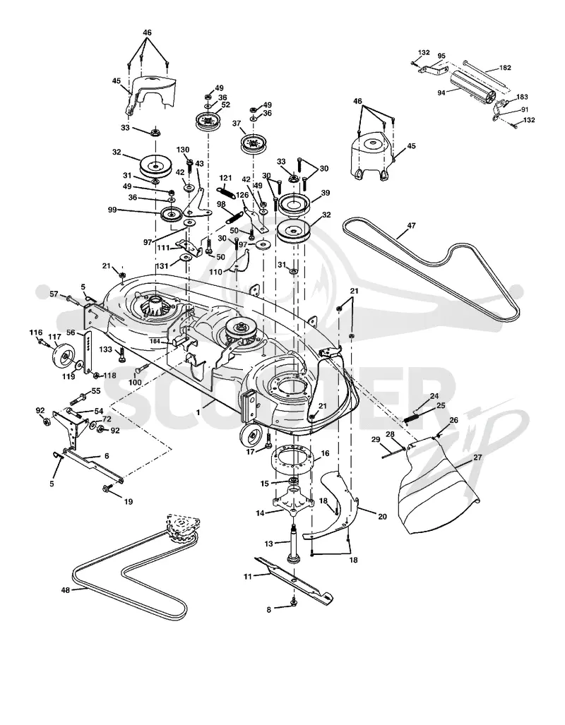 MOWER DECK / CUTTING DECK