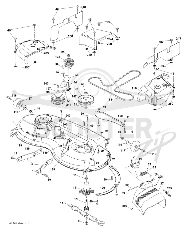 MOWER DECK / CUTTING DECK
