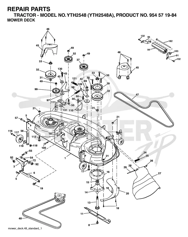 MOWER DECK / CUTTING DECK