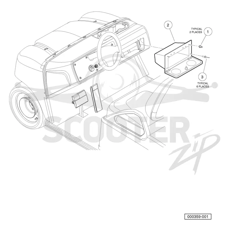 GLOVE BOX - HUV4210-EXP