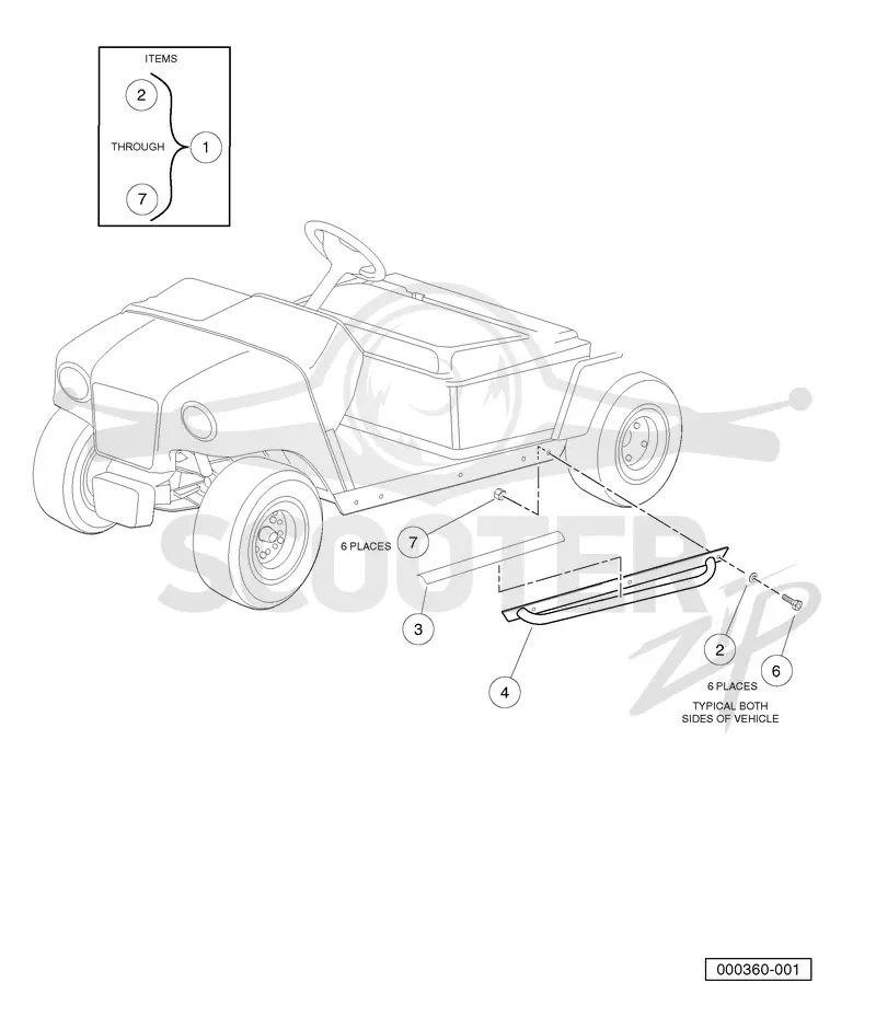 NERF BAR - HUV4210-EXP