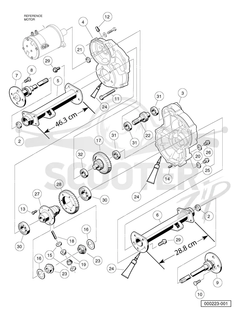 TRANSAXLE - ELECTRIC VEHICLES