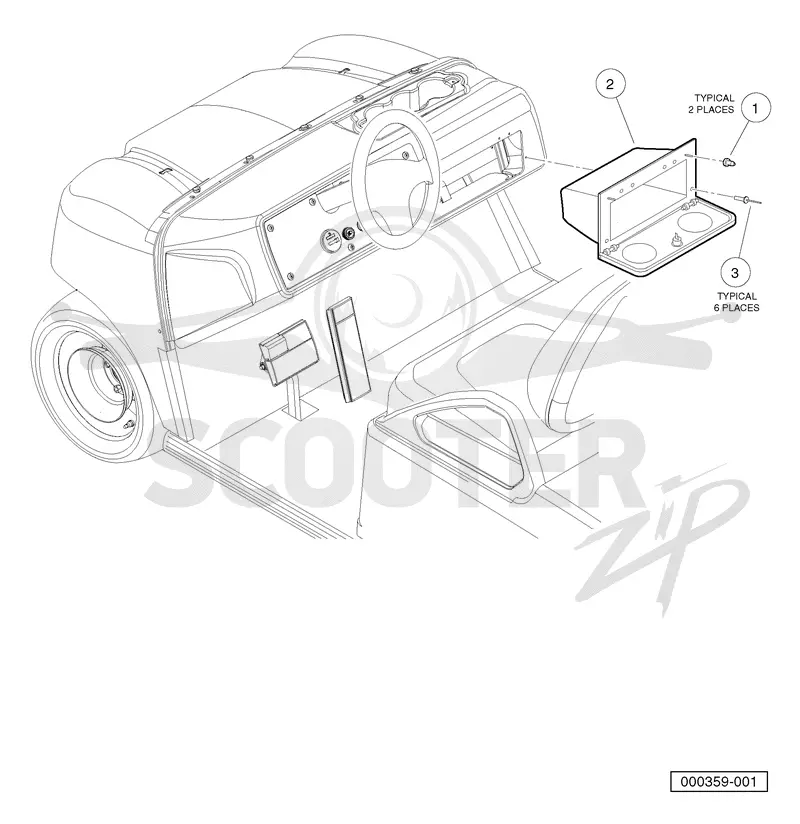 GLOVE BOX - HUV4210-GXP