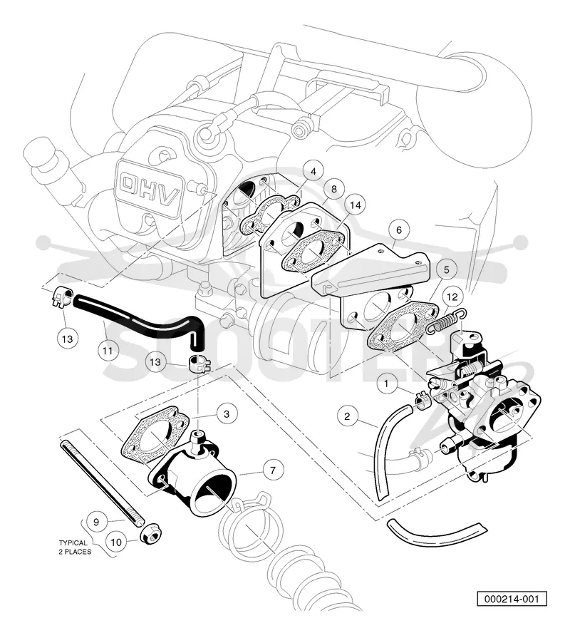 CARBURETOR INSTALLATION - FE350