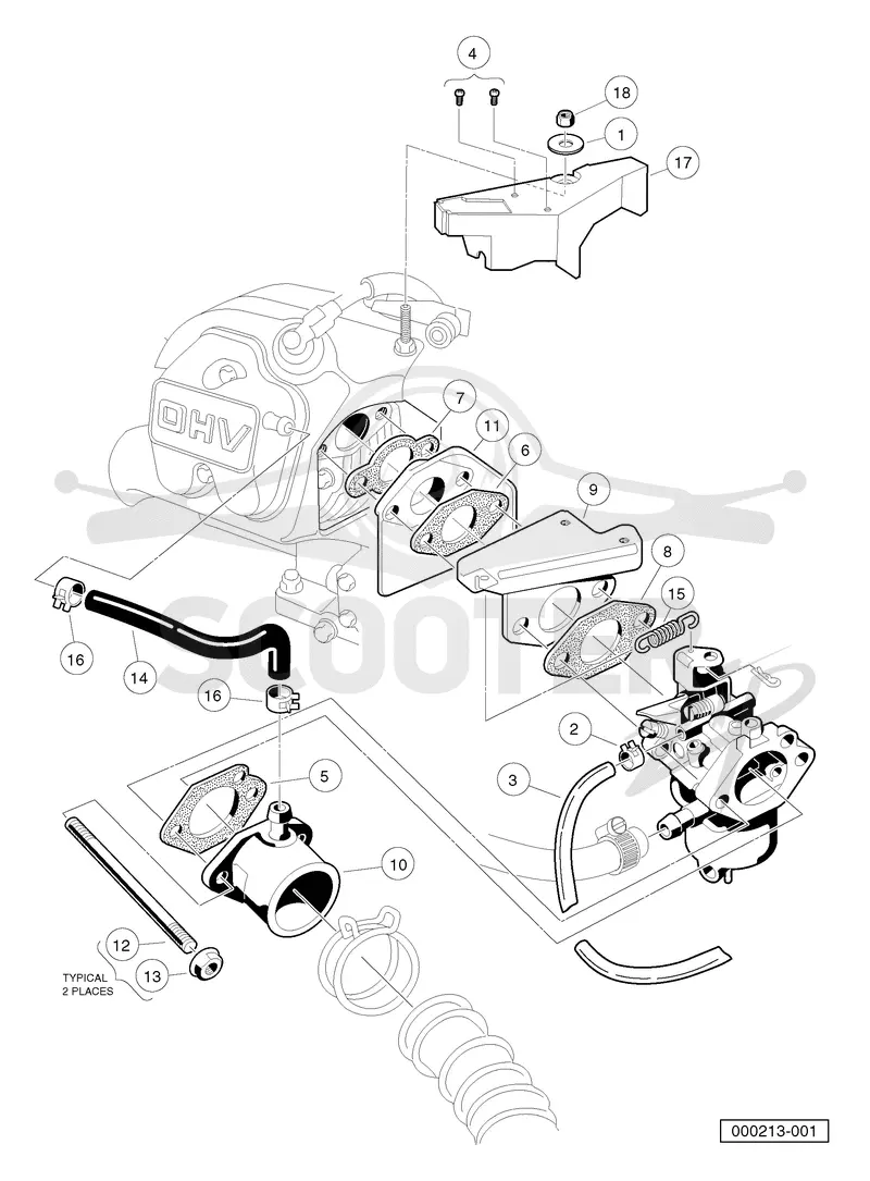 CARBURETOR INSTALLATION - FE290