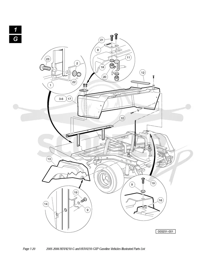 REAR BODY & FENDER